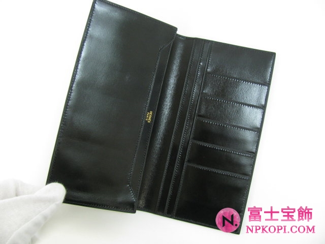 エルメスブラック（金具：ゴールド）ボックスカーフHERMES328023